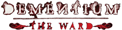Dementium The Ward title screen for Nintendo DS